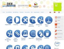 Tablet Screenshot of dkmtools.nl